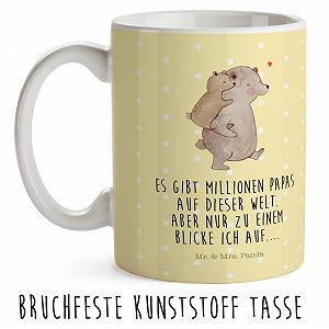 Кухоль Дитячий Mr. & Mrs. Panda Dad Bear Пластиковий synthetic.ua - Фото 1