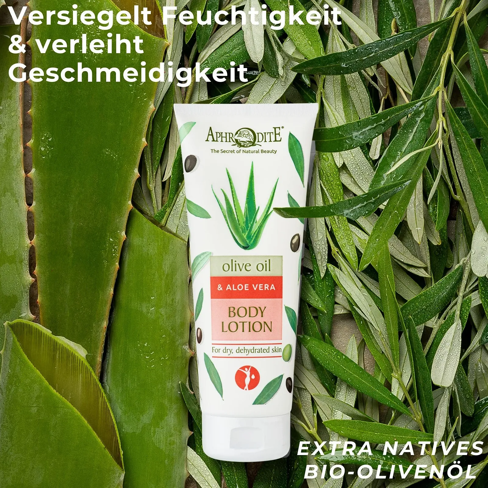 Лосьон для тела Aphrodite Набор по уходу за телом Интенсивное увлажнение, гладкая кожа - 1x лосьон для тела с алоэ вера, 1x лосьон для тела с манго и папайей - Укрепляющий крем для тела, фото №8