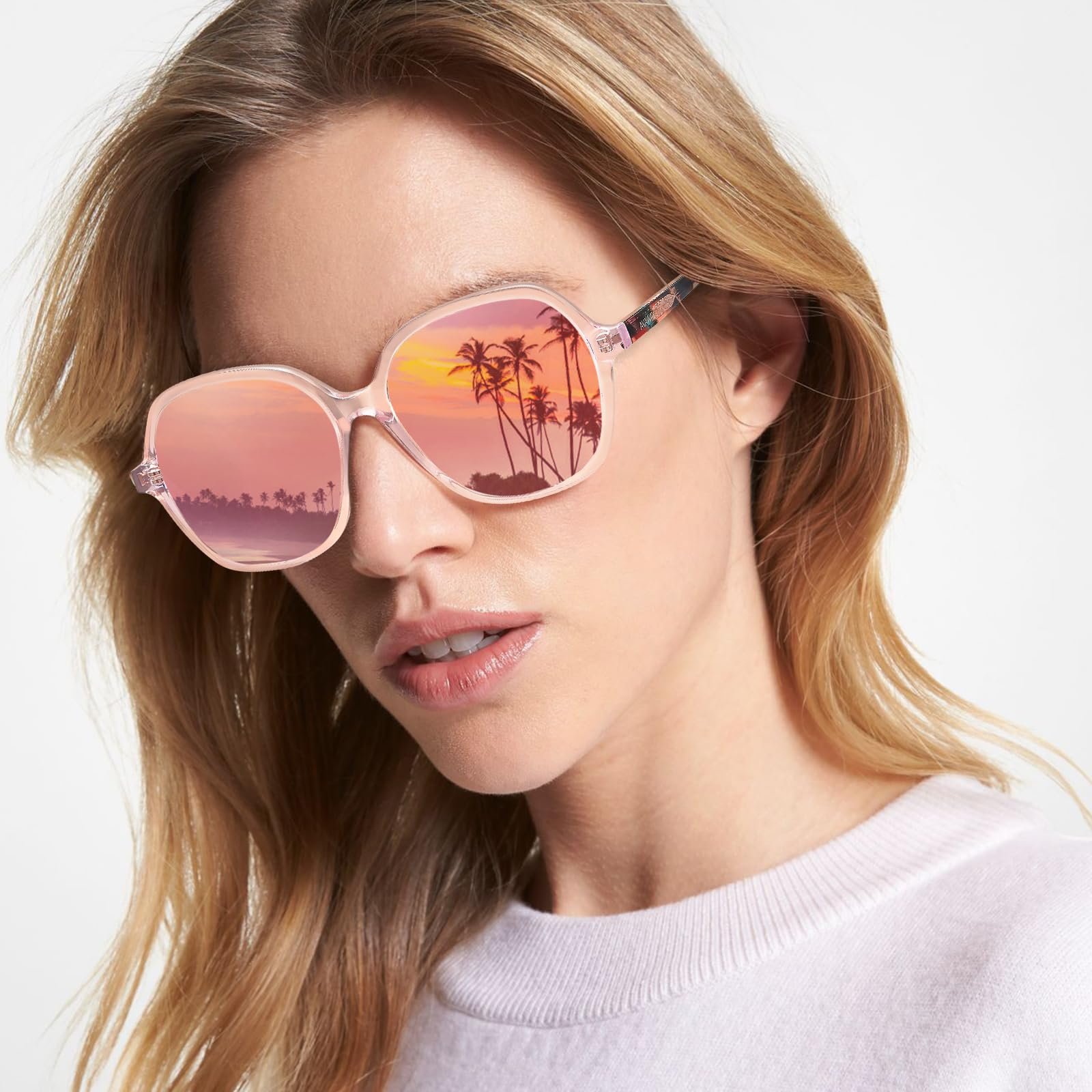 Великі Модні Поляризовані Сонцезахисні Окуляри AVAWAY для Жінок, Ацетатна Оправа, Великий Розмір, UV 400 Захист, фото №3 Великі Модні Поляризовані Сонцезахисні Окуляри AVAWAY для Жінок, Ацетатна Оправа, Великий Розмір, UV 400 Захист, фото №3