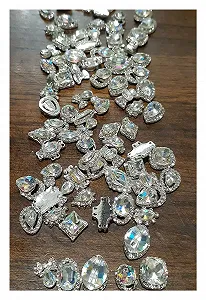 Прикраса Кристал Wanglan 3D Набір 50 шт Сріблястий - Фото 1