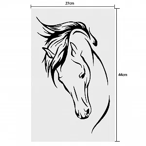 Наклейка на стену Horse Design 27 x 44 см synthetic.ua - Фото 1