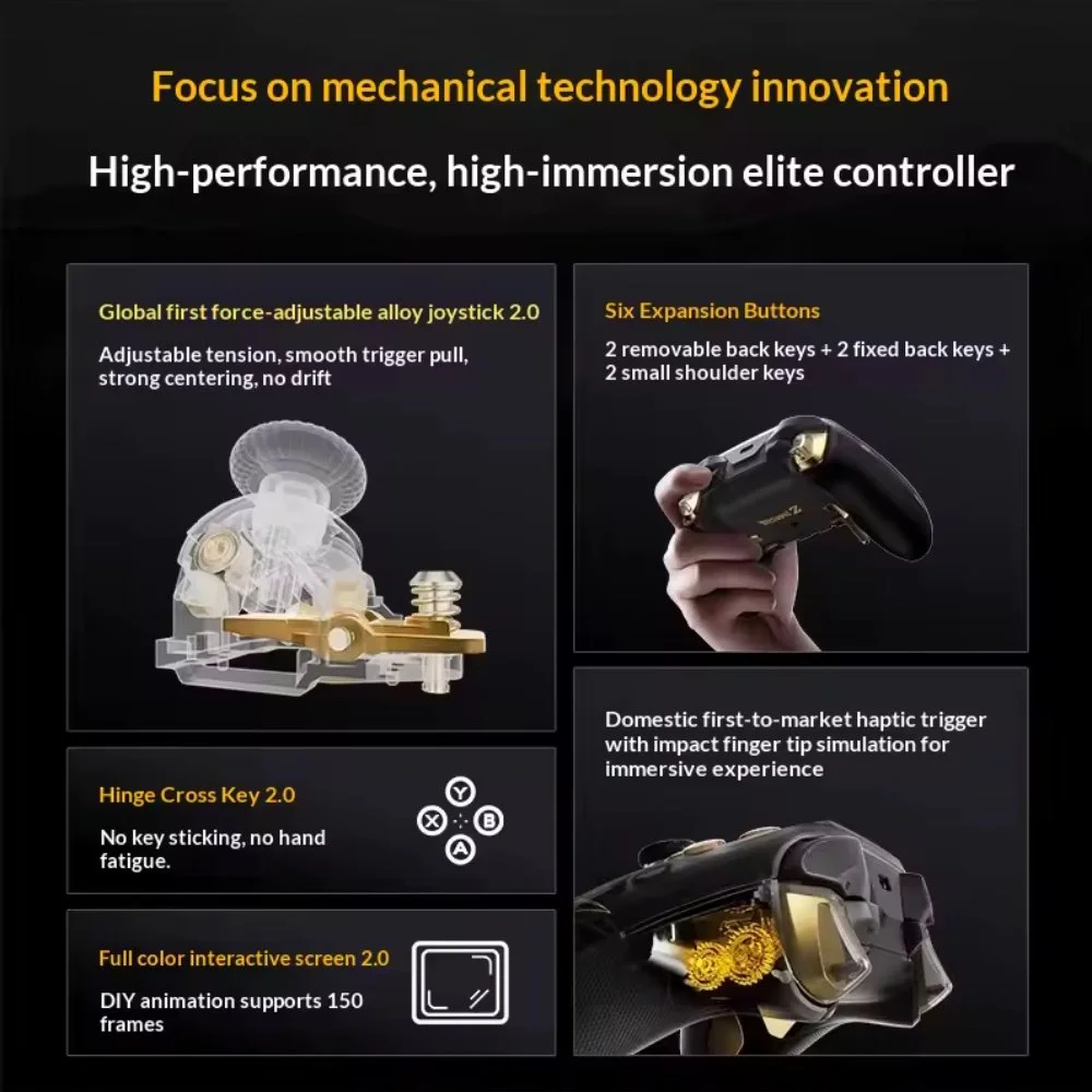 Геймпад FlyDigi APEX 5 Dragon Ball Black + док-станція (Android/Windows/Nintendo Switch/VR/iOS), фото №5