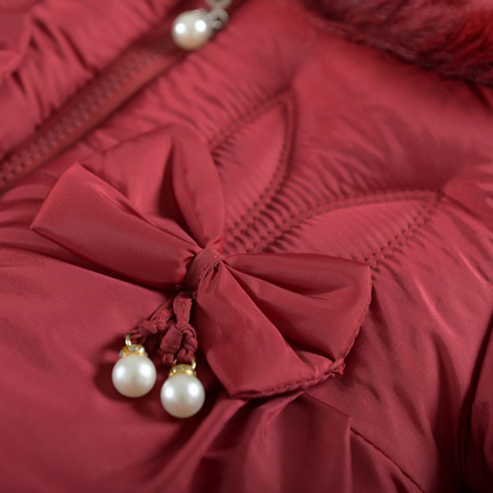 Куртка зимняя для девочек Quilted Jacket Легкая стеганая, фото №6