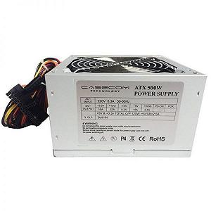 Блок питания для ПК Casecom CM 500 ATX 500 W 12Fan bulk - Фото 1
