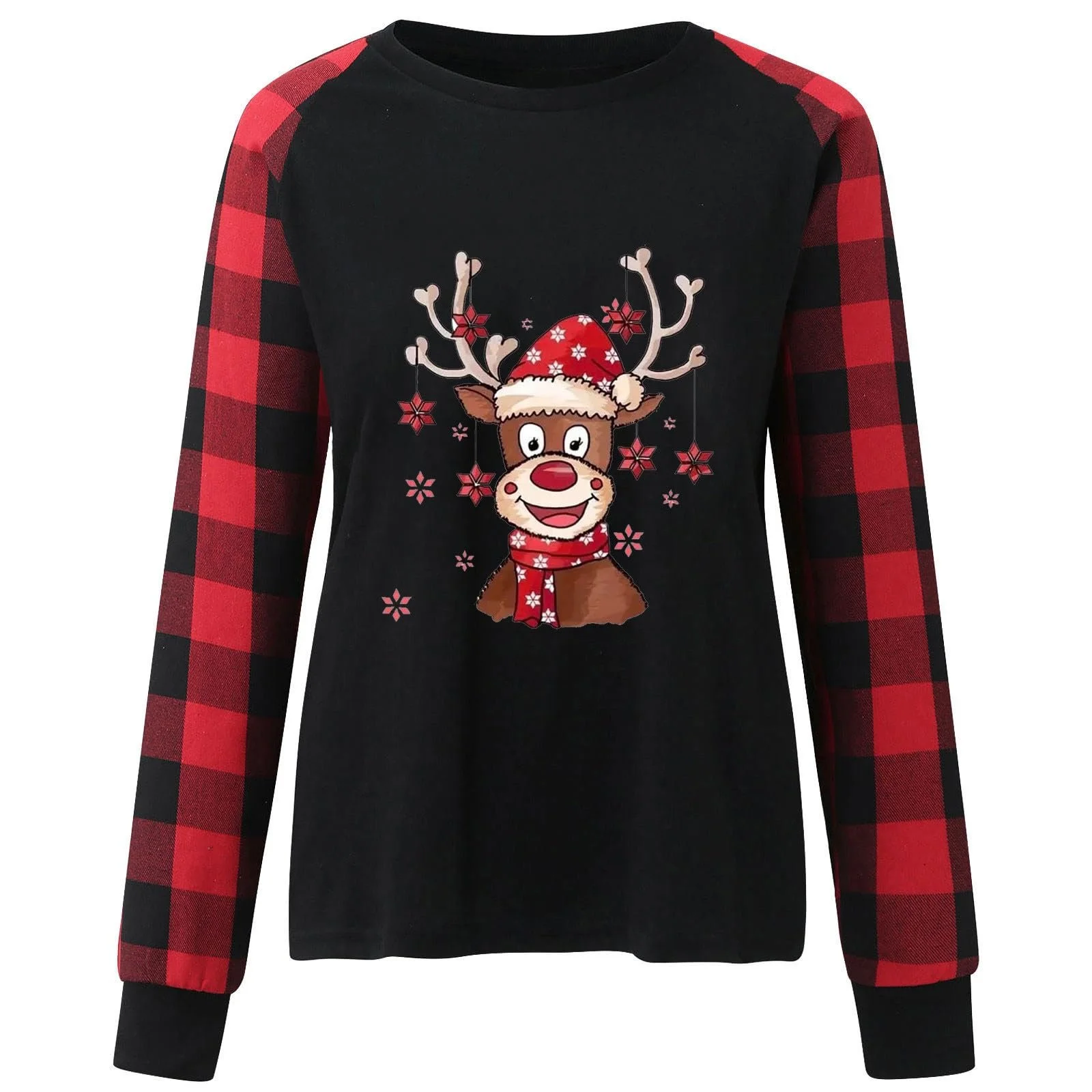 Жіночий Різдвяний Світшот Кумедний Малюнок, фото №3