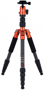 Штатив Rollei Compact Traveler алюминиевый Оранжевый (20934) synthetic.ua - Фото 1
