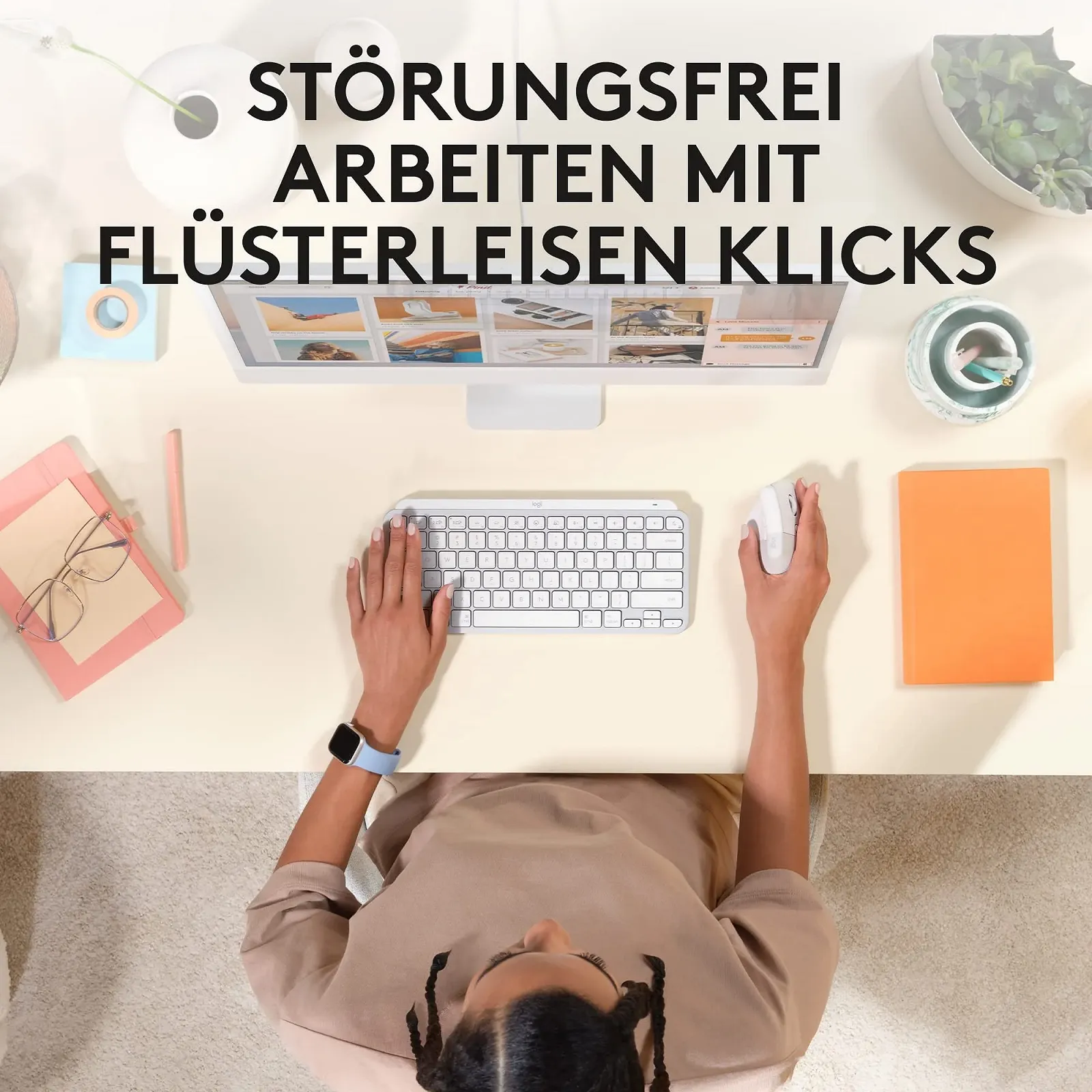 Мышь Беспроводная Logitech Lift for Mac Вертикальная Эргономичная Bluetooth Тихие Щелчки Тихий Smartwheel 4 Настраиваемые Кнопки Белая, фото №8 Мышь Беспроводная Logitech Lift for Mac Вертикальная Эргономичная Bluetooth Тихие Щелчки Тихий Smartwheel 4 Настраиваемые Кнопки Белая, фото №8