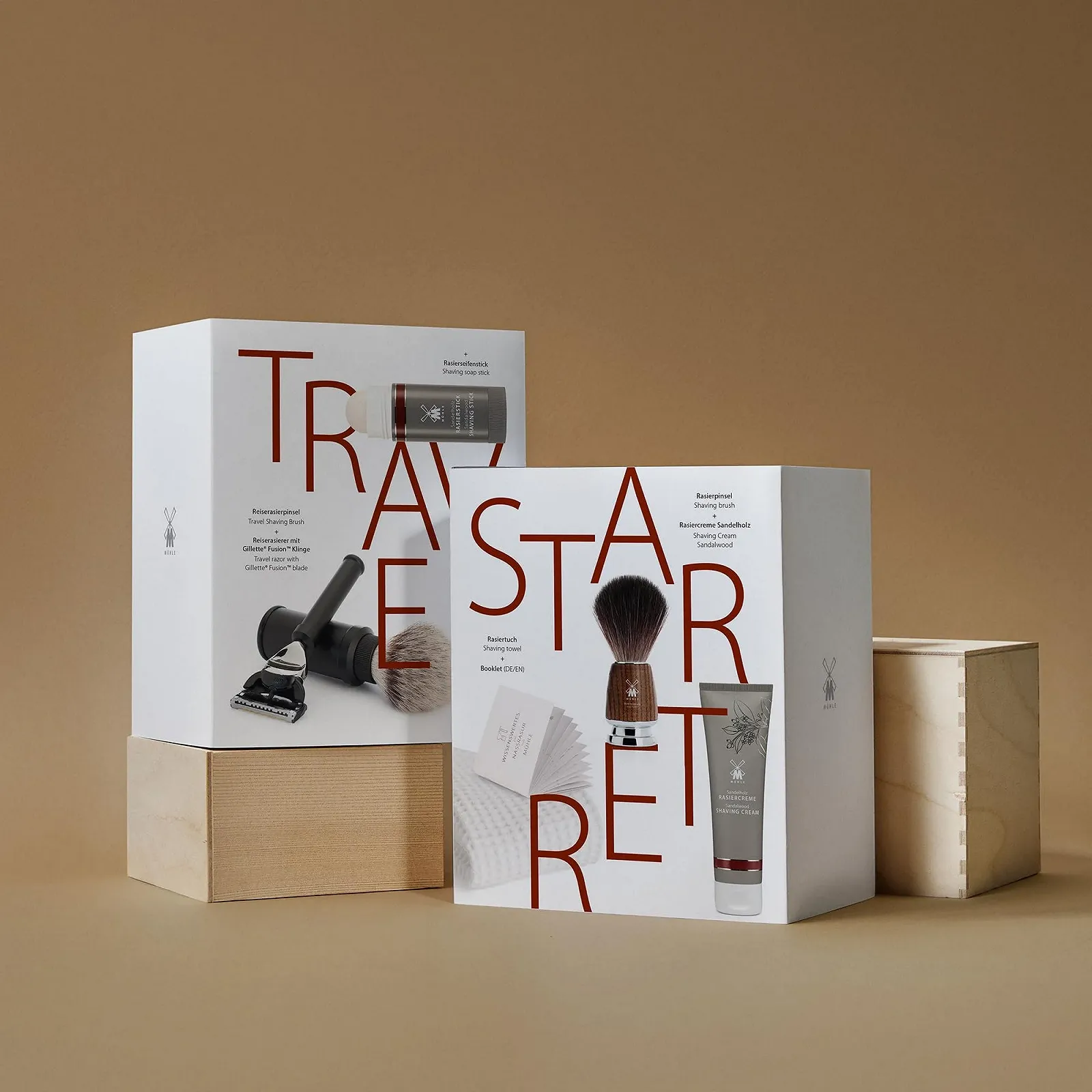 Подарочный набор для бритья MÜHLE Rytmo Starter Gift Set 4 предмета Ясень, фото №3 Подарочный набор для бритья MÜHLE Rytmo Starter Gift Set 4 предмета Ясень, фото №3
