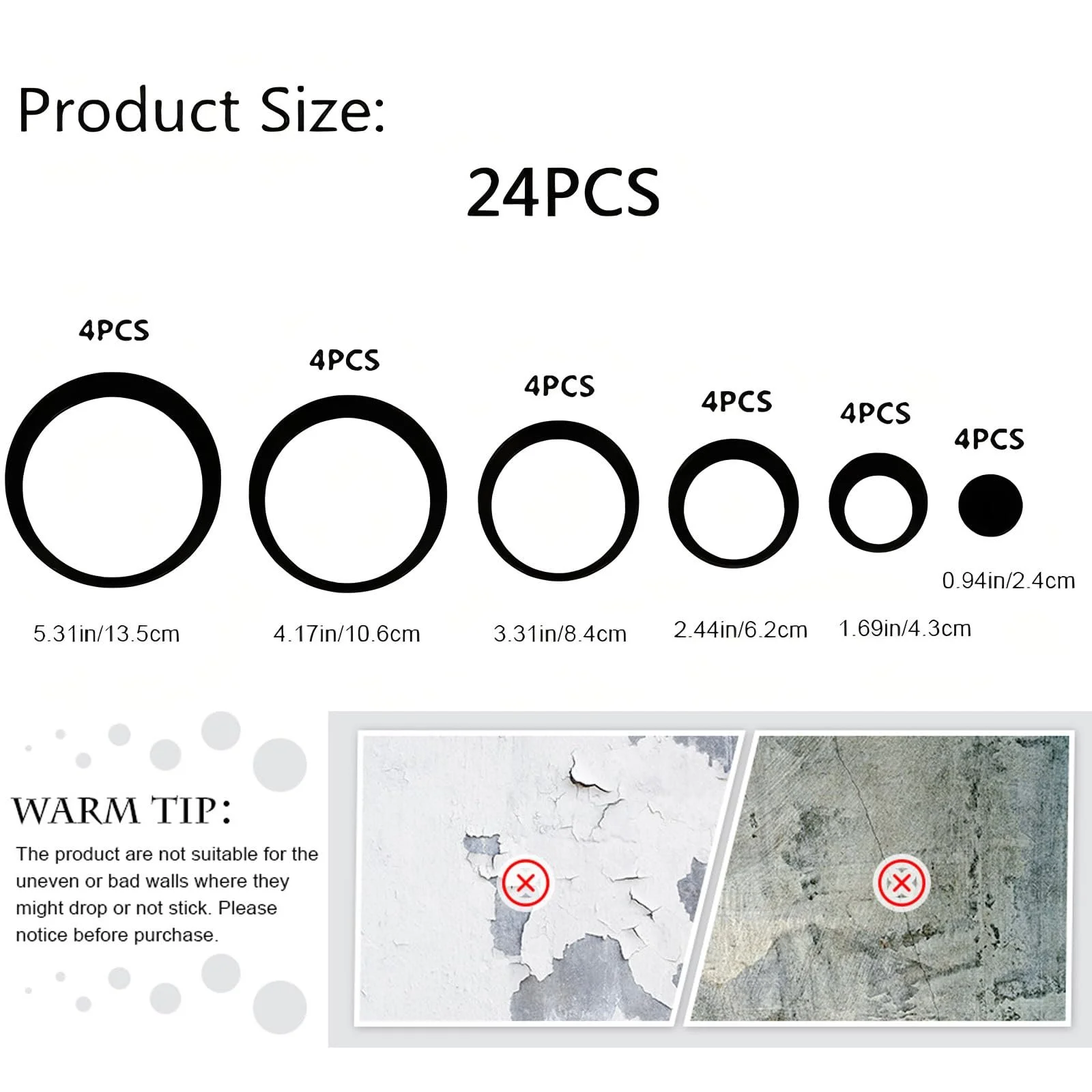 Наклейки на стіну дзеркальні Crystal Circle 3D 24 шт. Сріблястий, фото №2 Наклейки на стіну дзеркальні Crystal Circle 3D 24 шт. Сріблястий, фото №2