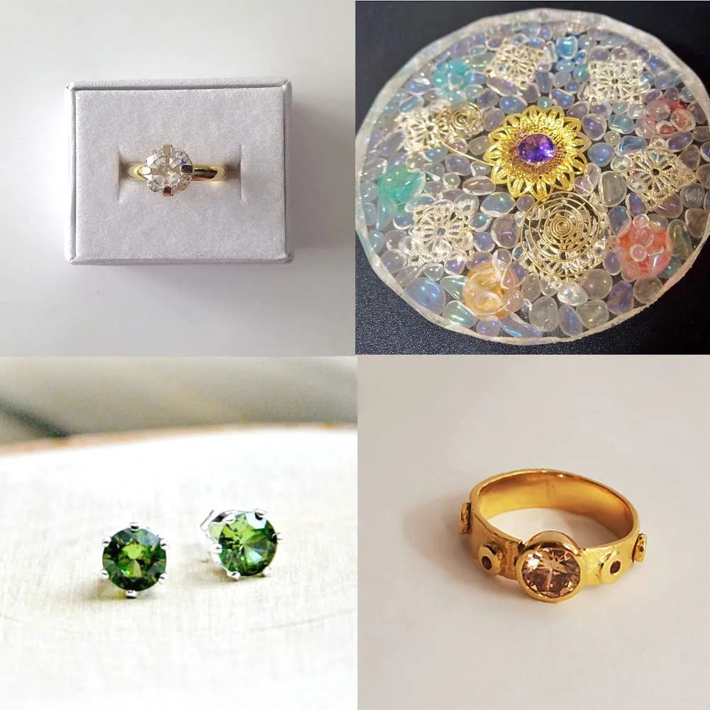 Циркониевые кабошоны Прозрачный 4 мм, фото №7