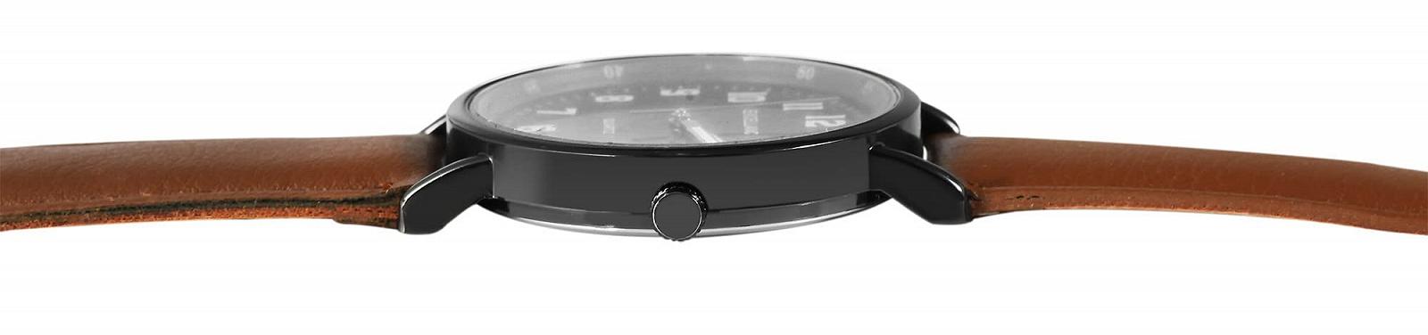 Часы Excellanc Мужские Искусственная кожа Люминесцентные стрелки Аналоговые Кварцевые 2900229, фото №3