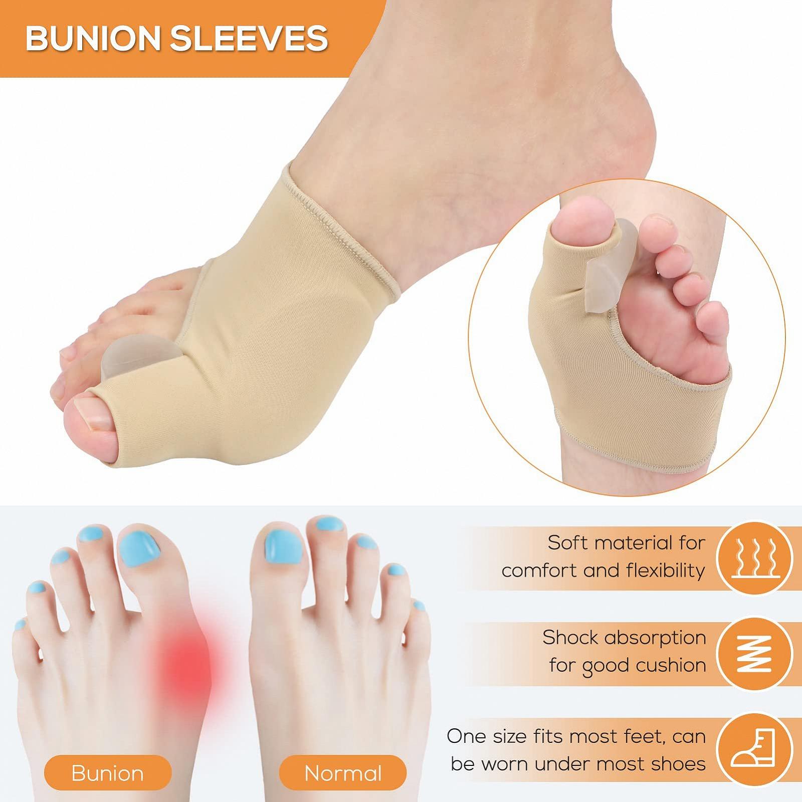 Коректор Бурси Hallux Valgus Комплект для Зменшення Болю Ортопедичний, фото №4