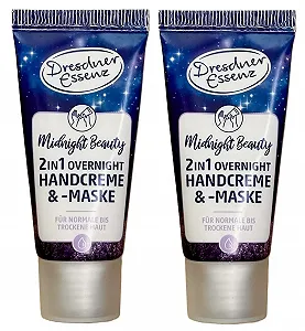 Крем для рук Dresdner Essenz 2-в-1 Ночная Красота 2 x 20 мл (2 шт. в упаковке) - Фото 1