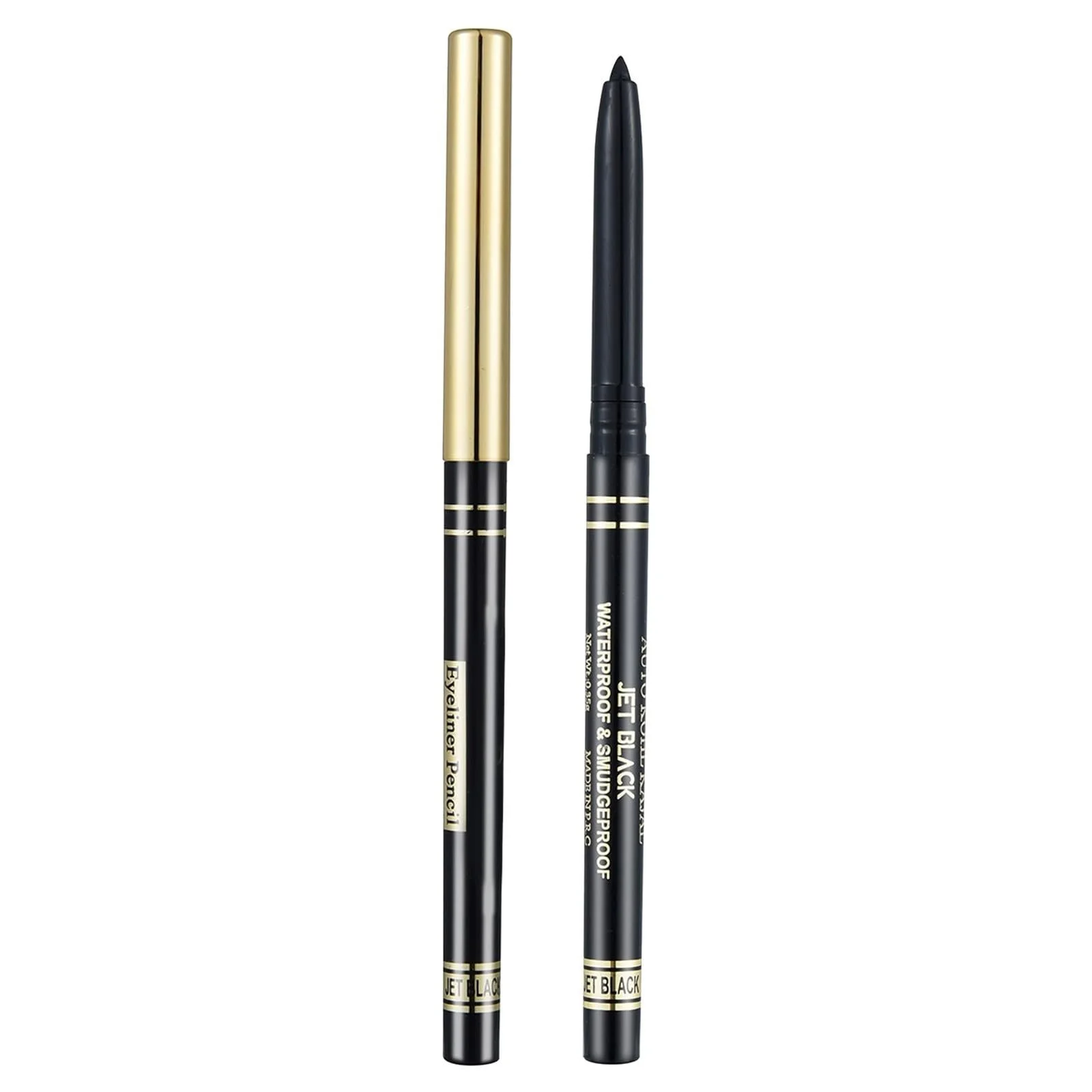 Гель-карандаш для подводки глаз Smooth Color Waterproof Non Smudge Durable Precision Tracing Eyeliner Gel Pen Sleeper Silkworm Pen Dof802, фото №1