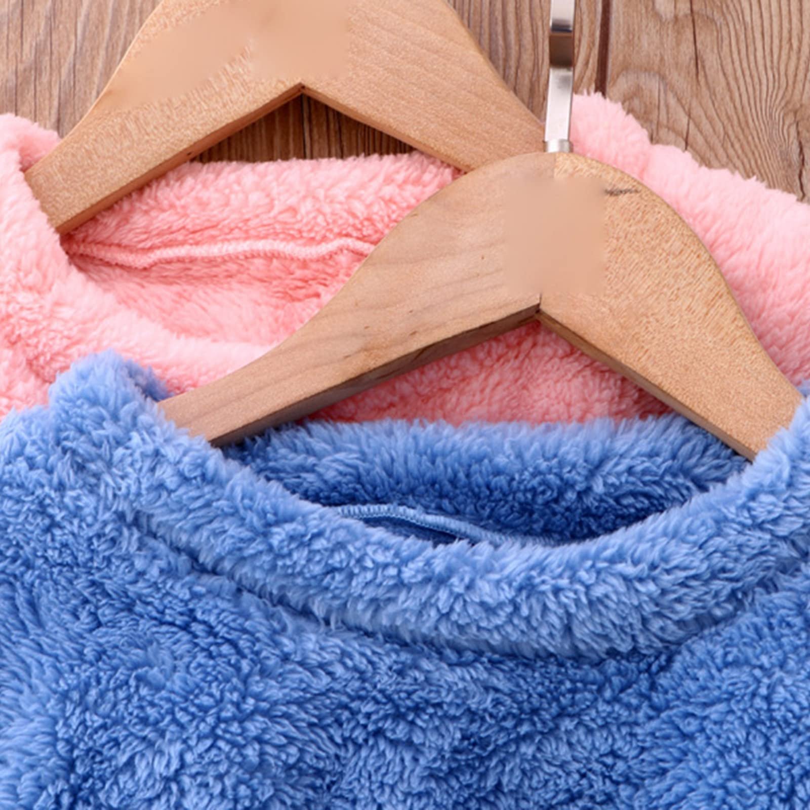 Дитячий флісовий піжамний комплект, фото №2