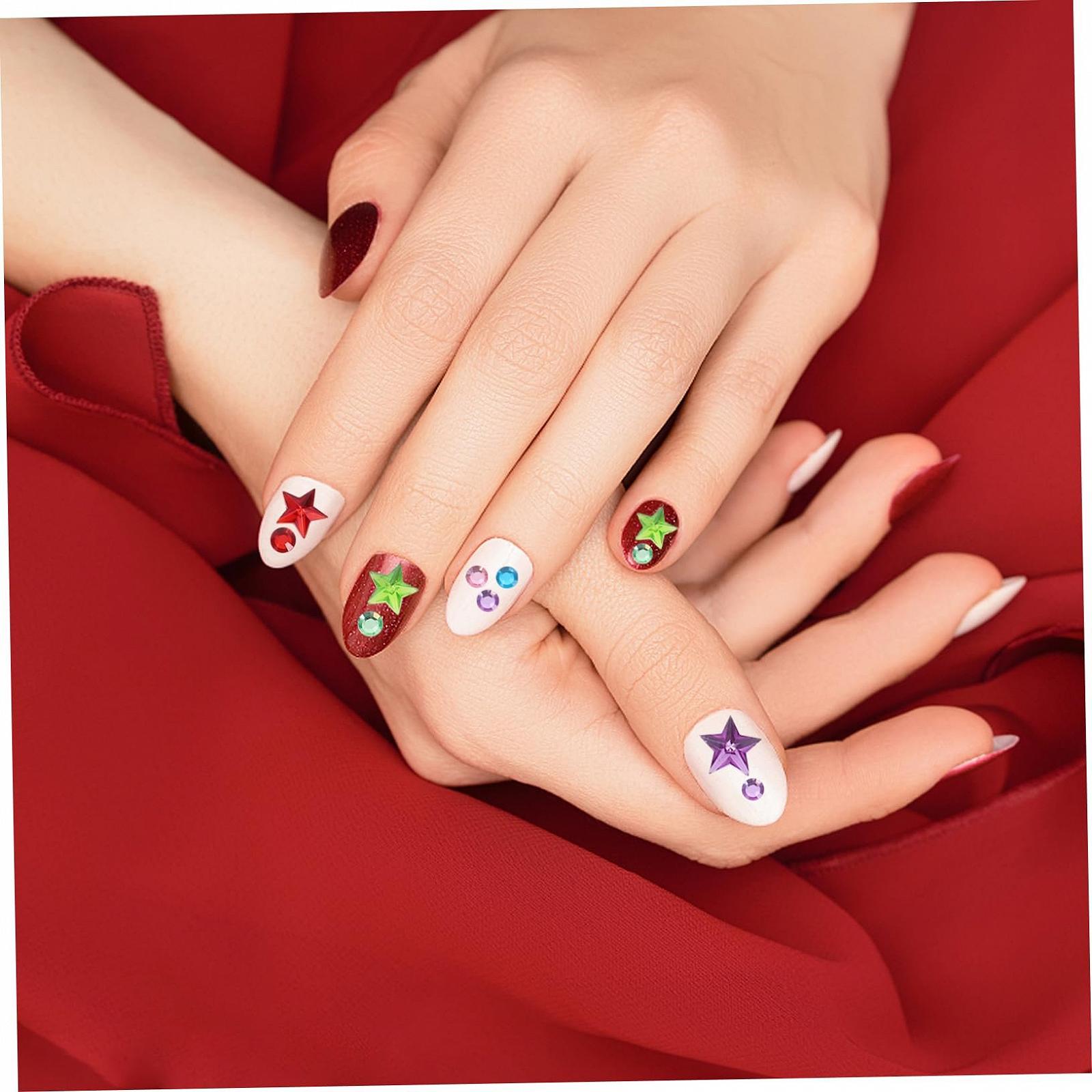 Стрази Самоклеючі NUOBESTY 40 аркушів Для нігтів, фото №3