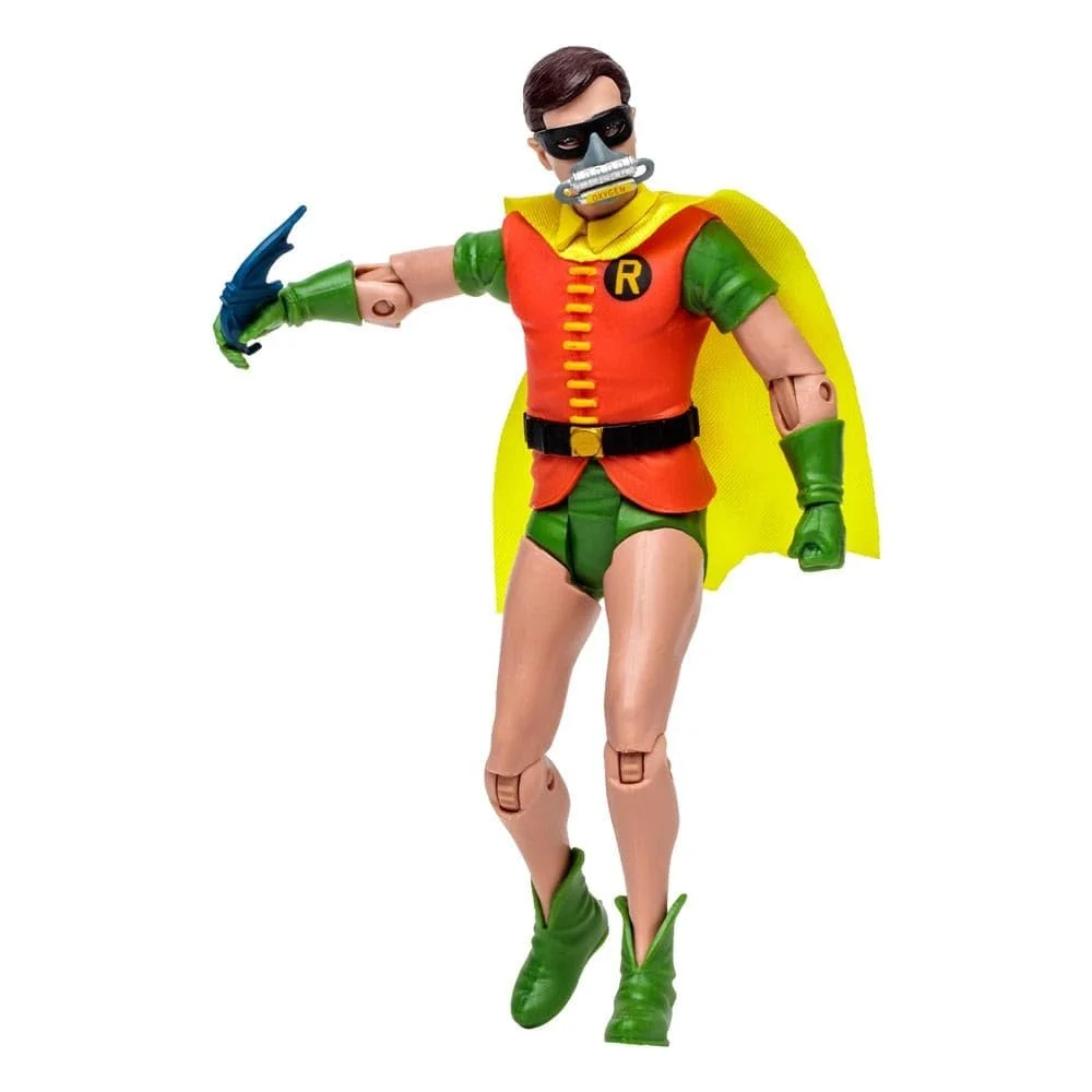 Ігрова фігурка McFarlane Toys DC Retro Batman 66 Robin with Oxygen Mask 15 см, фото №4