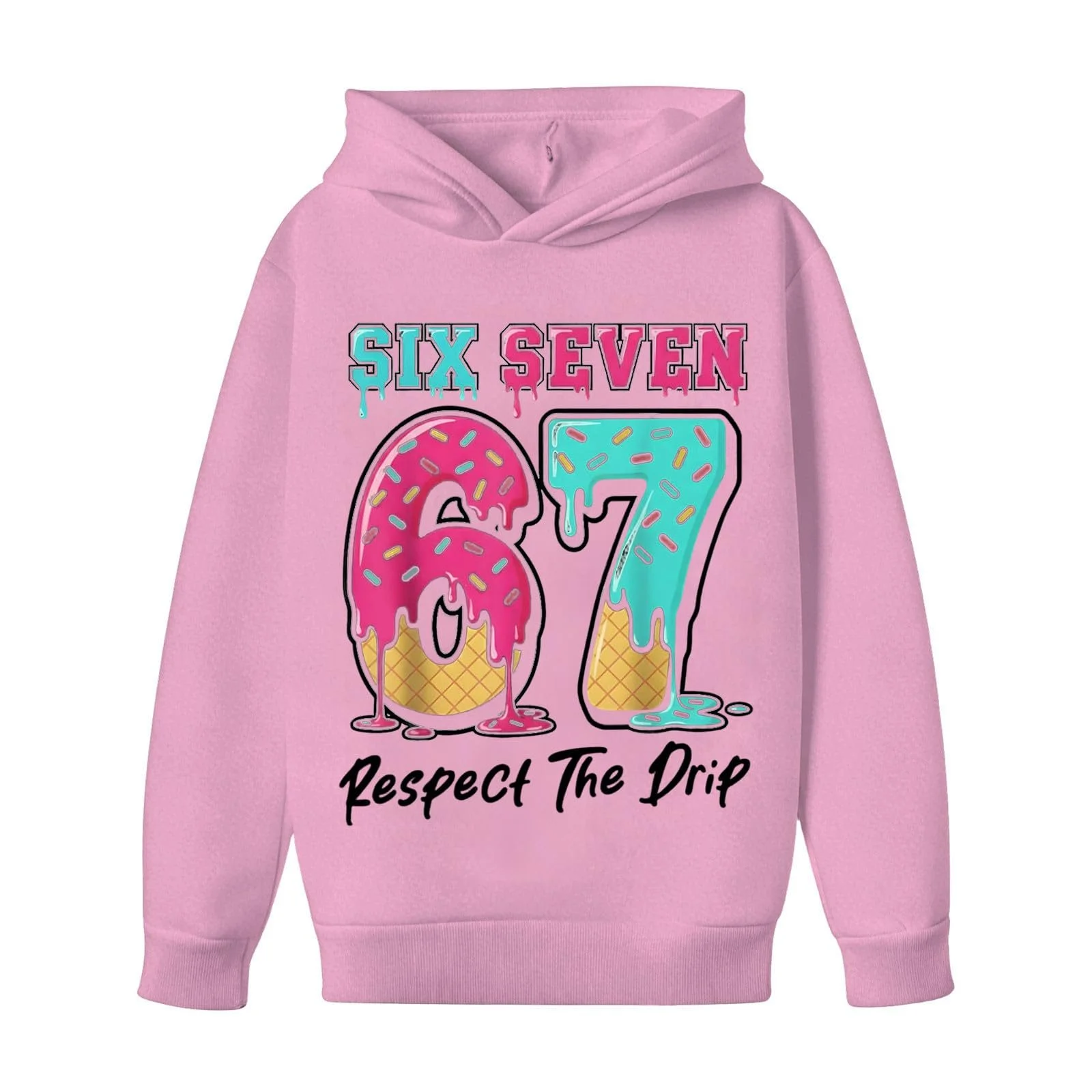 Толстовка Generisch для девочки, удобный свитшот для девочки, теплая толстовка для мальчика с захватывающими дышащими принтами для активного повседневного модного дня, рубашка с длинными рукавами, куртка-свитшот, фото №3