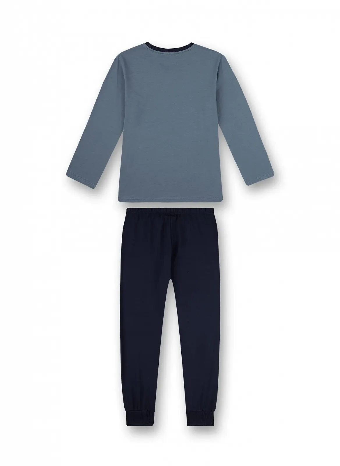 Піжама Sanetta для хлопчиків Довга Синя, фото №2 Піжама Sanetta для хлопчиків Довга Синя, фото №2