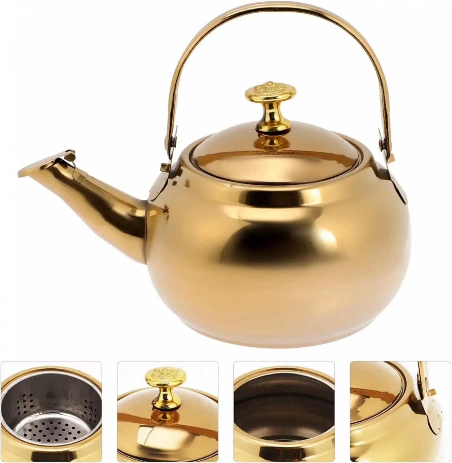 Чайник з свистком з нержавіючої сталі Чайник з чавуну Металева плита, фото №4 Чайник з свистком з нержавіючої сталі Чайник з чавуну Металева плита, фото №4