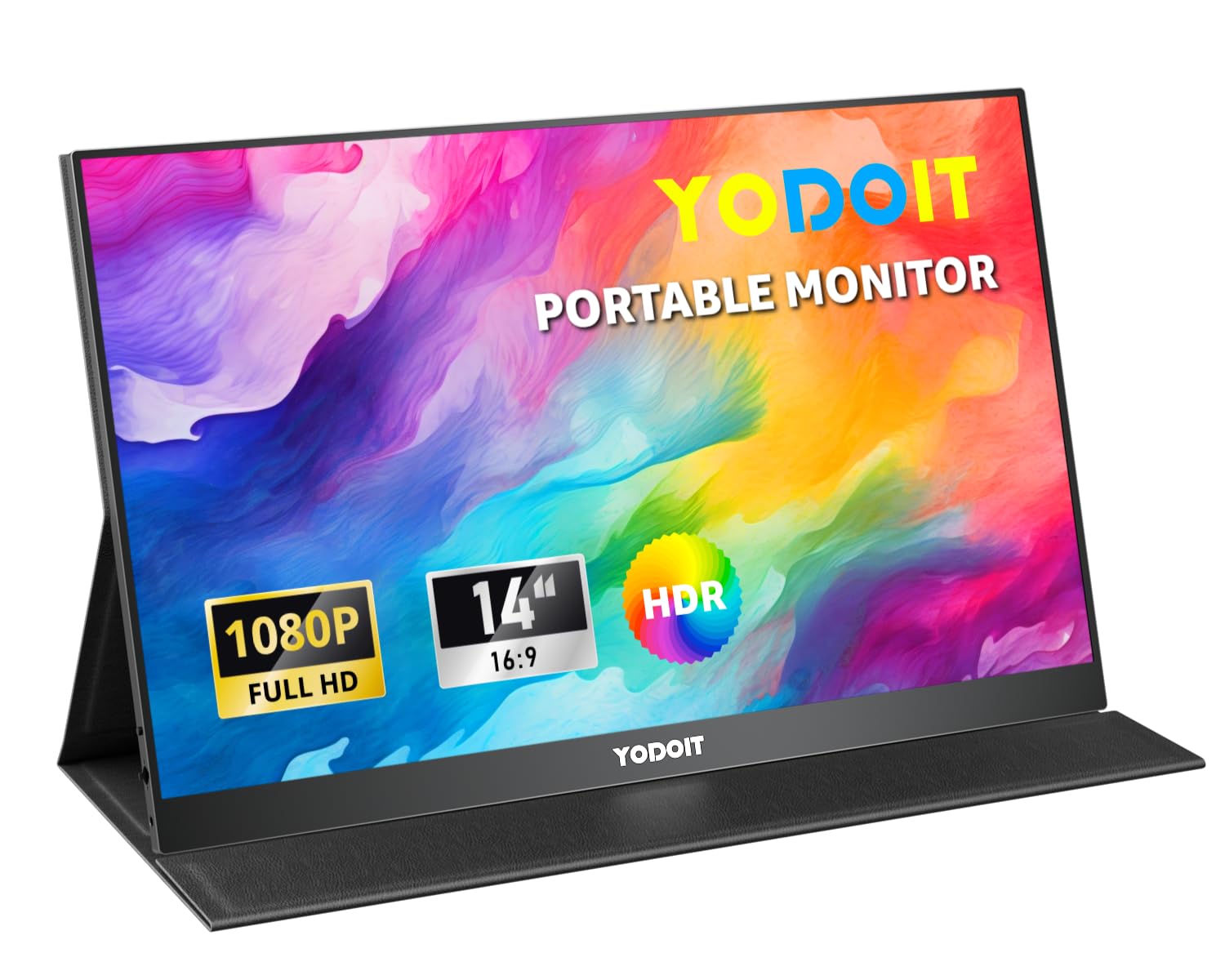 Портативний монітор 14" Yodoit PTM14 Full HD IPS 60 Гц, фото №1