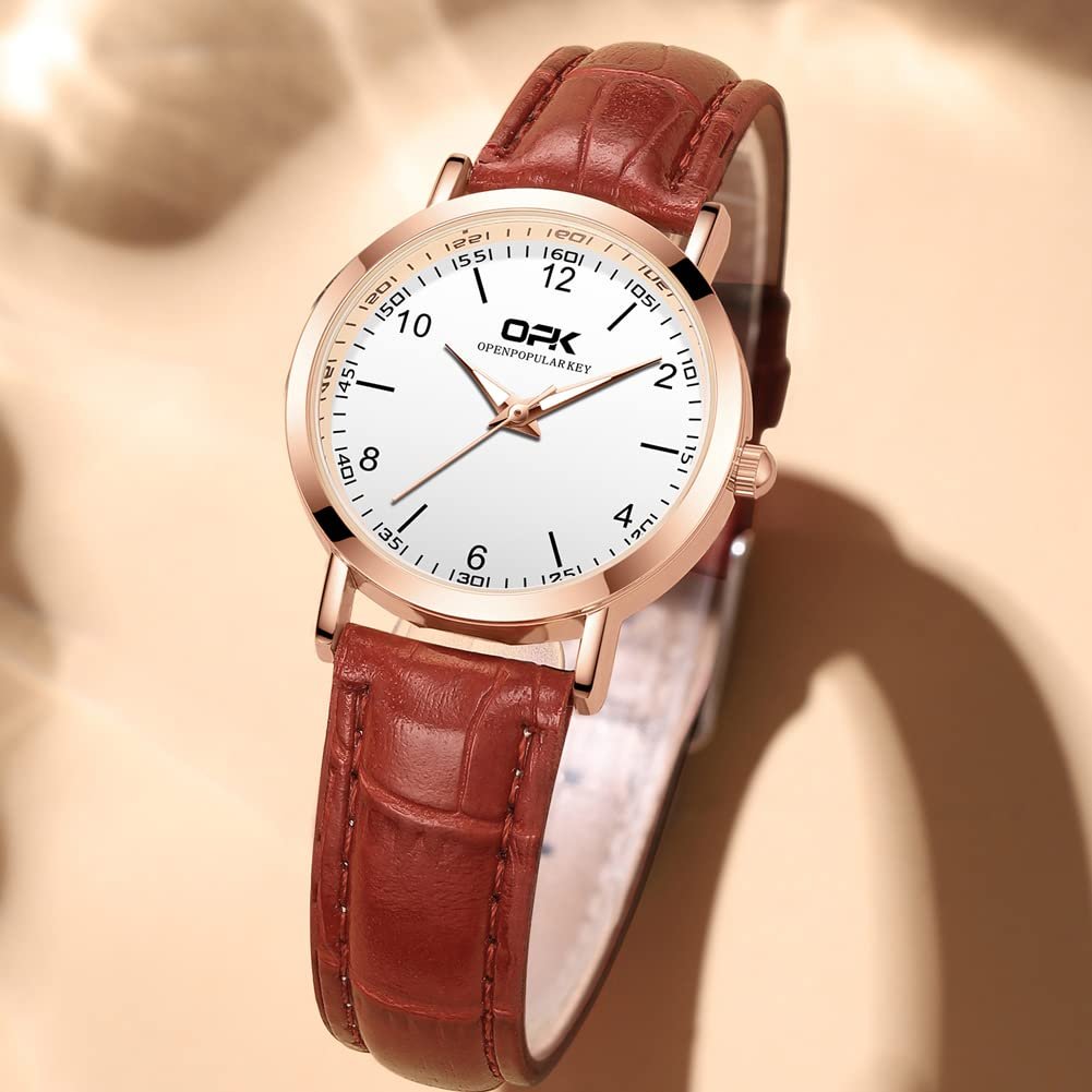 Жіночий Годинник Basfur Dress Fe-Montre-025-03 Коричневий, фото №4