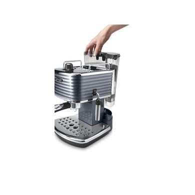 Еспресо-машина De'Longhi Scultura ECZ 351.GY, 1100 Вт, сірий, фото №4