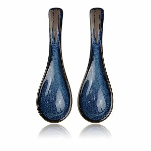 Набір азіатських супових ложок 2 шт - Фото 1