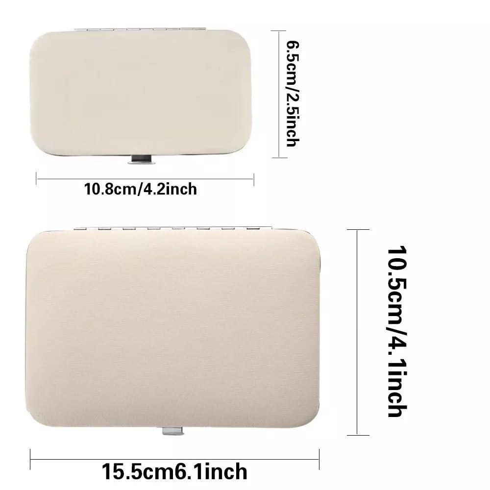 Набір для манікюру та педикюру з кусачками 7 в 1 Сталь, рожевий, фото №6 Набір для манікюру та педикюру з кусачками 7 в 1 Сталь, рожевий, фото №6