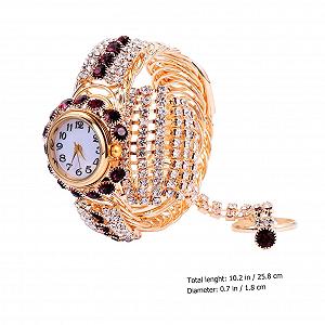 Женские часы Healvian Кварцевые с бриллиантовым набором Фиолетовый цена на synthetic.ua - Фото 1 Женские часы Healvian Кварцевые с бриллиантовым набором Фиолетовый synthetic.ua - Фото 1