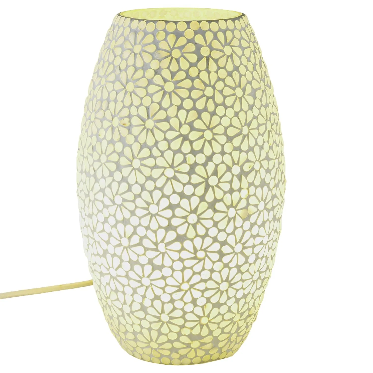 Настільна лампа Marrakech Boho Tiaga -1 Декоративна приліжкова 28 см Мозаїка E27, фото №1