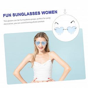 Сонцезахисні окуляри PACKOVE, 2 шт, Без оправи, Хмара, Блакитний synthetic.ua - Фото 1