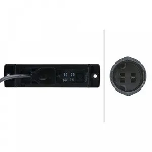 Боковий габаритний ліхтар HELLA 2PS 008 645-361 для DAF FRUEHAUF SCANIA LIEBHERR synthetic.ua - Фото 1