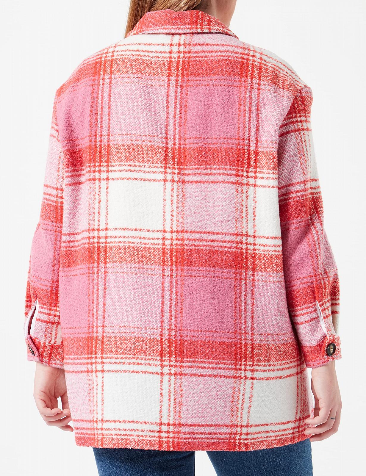 Жакет ONLY Carmakoma Caranja Check Shacket OTW, фото №4