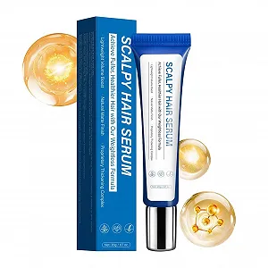 Раствор для роста волос shpuuyy Питательный для кожи головы, нежный, нежирный, жидкость для роста для сухих, вьющихся, прямых, тонких, поврежденных волос 20г - Фото 1