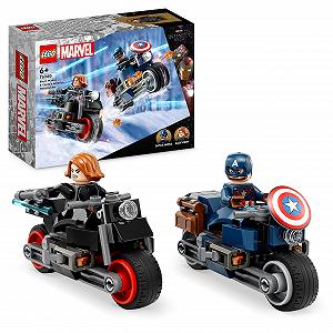 Конструктор LEGO 76260 Marvel Мотоцикли Капітана Америки та Чорної Вдови - Фото 1