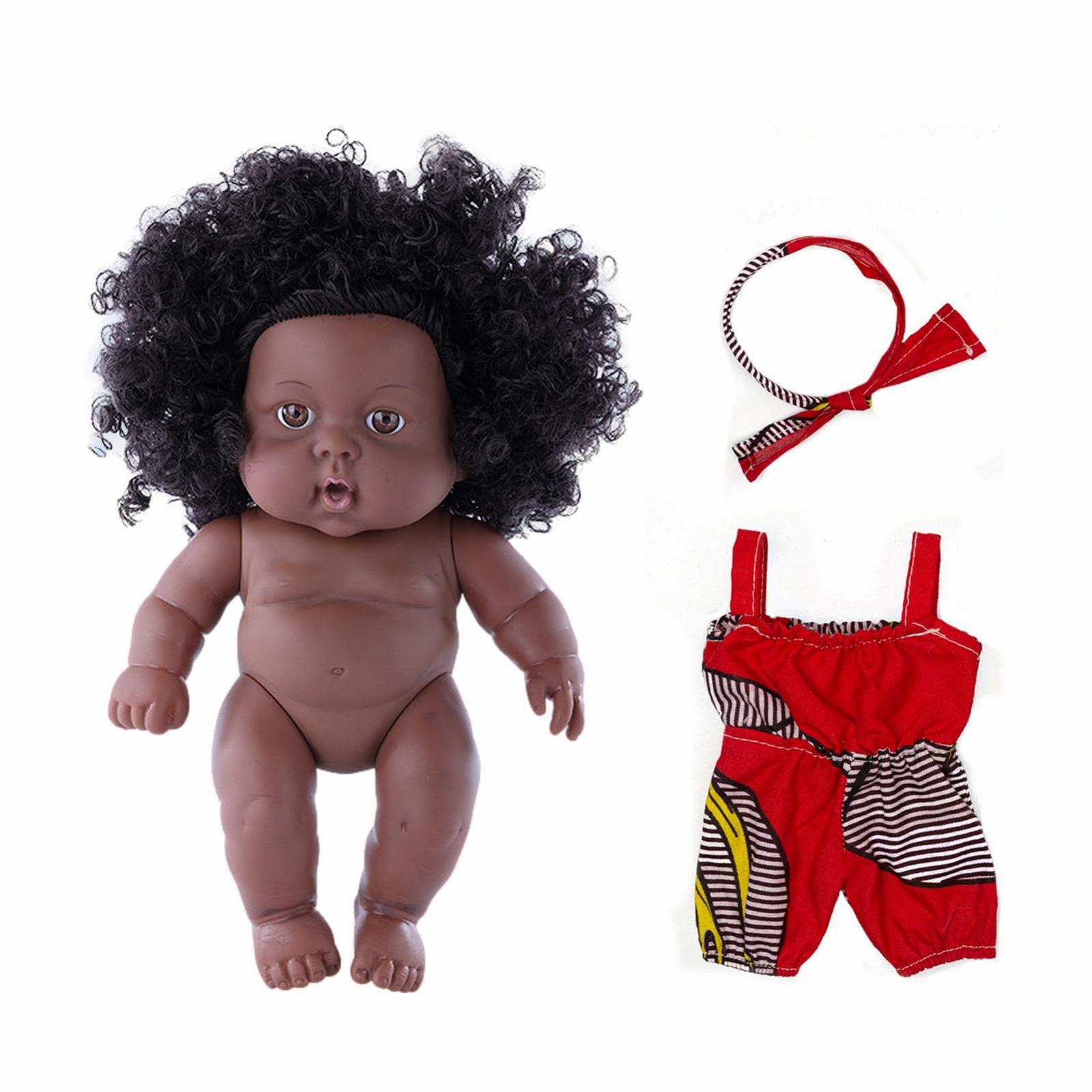 Кукла Baby Black Детская Девочка Африканская 8 дюймов, фото №8