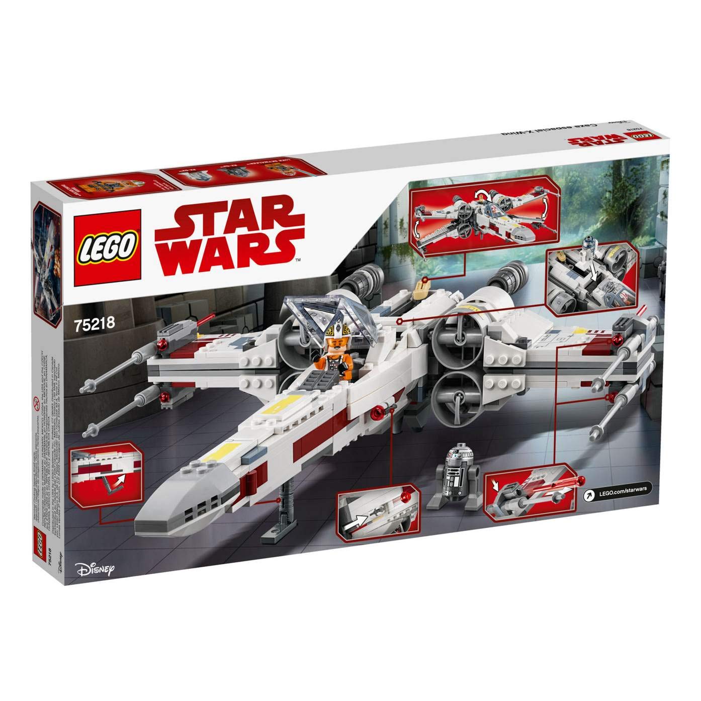 Іграшковий набір LEGO Star Wars 75218 X-Wing Starfighter 730 деталей вік 8-14, фото №8