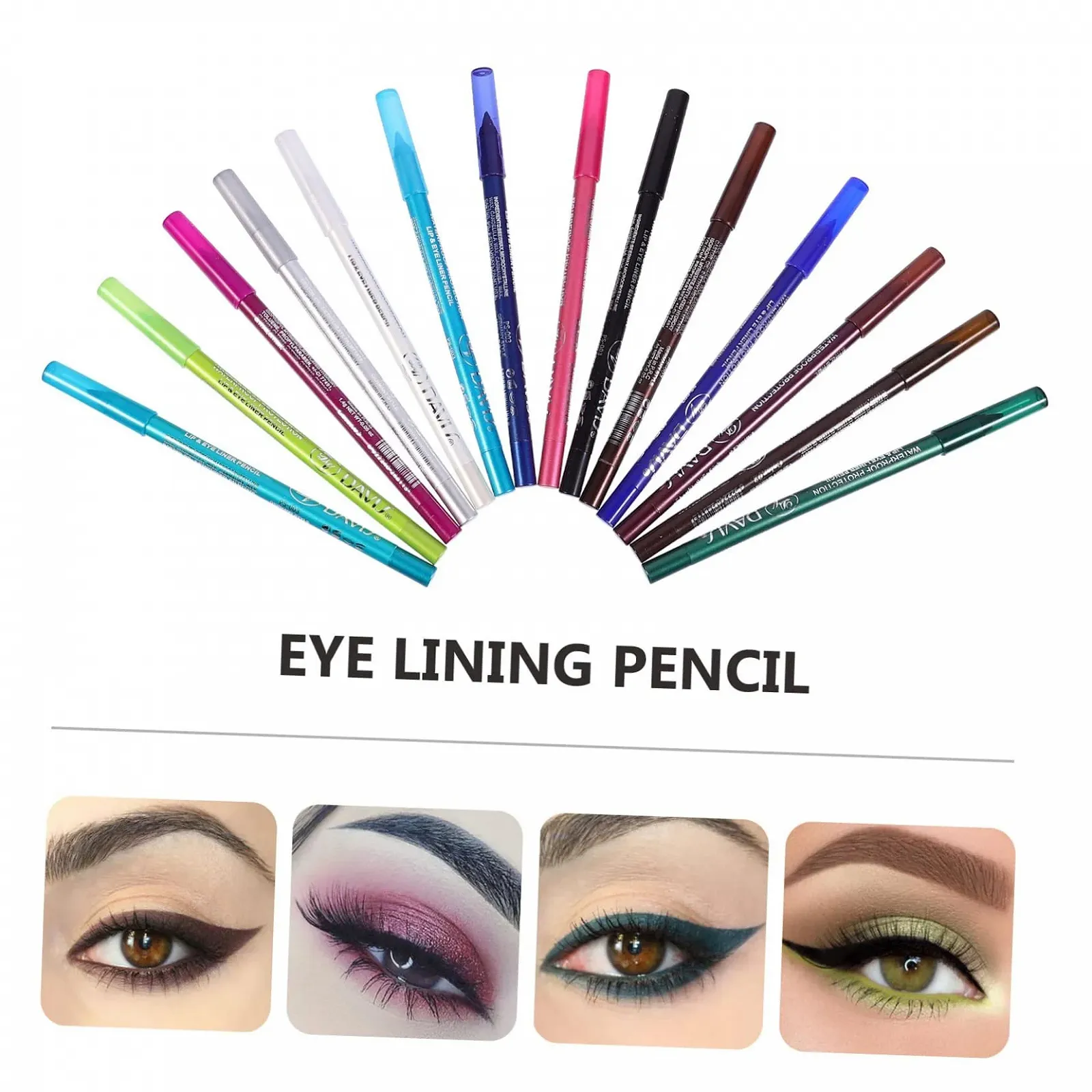 Карандаш для глаз minkissy Разные цвета, фото №6