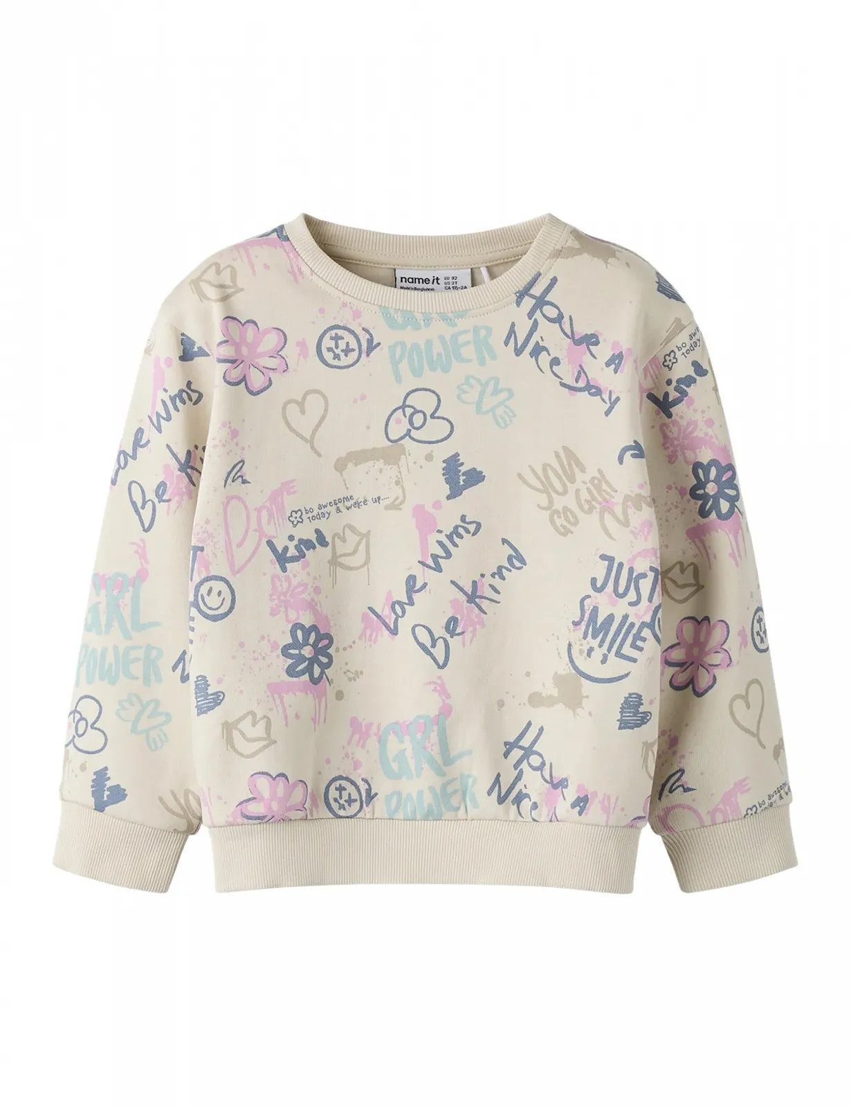 Name IT Nmfritta LS Nreg SWE Bru для девочек, фото №1