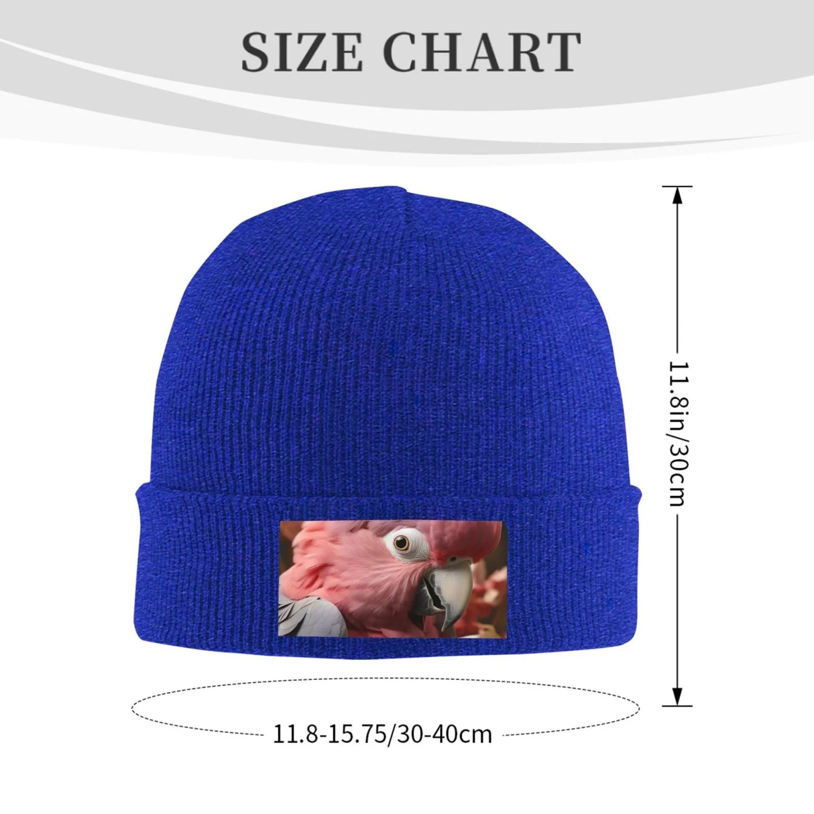 Шапка-біні для жінок, тепла в'язана, фото №2