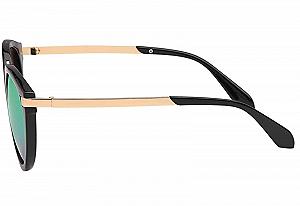 Солнцезащитные очки Женские Круглые Стеклянные BEZLIT Дизайнерские synthetic.ua - Фото 1