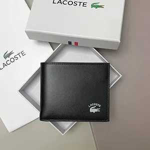 Гаманець чоловічий шкіряний Lacoste - Фото 1