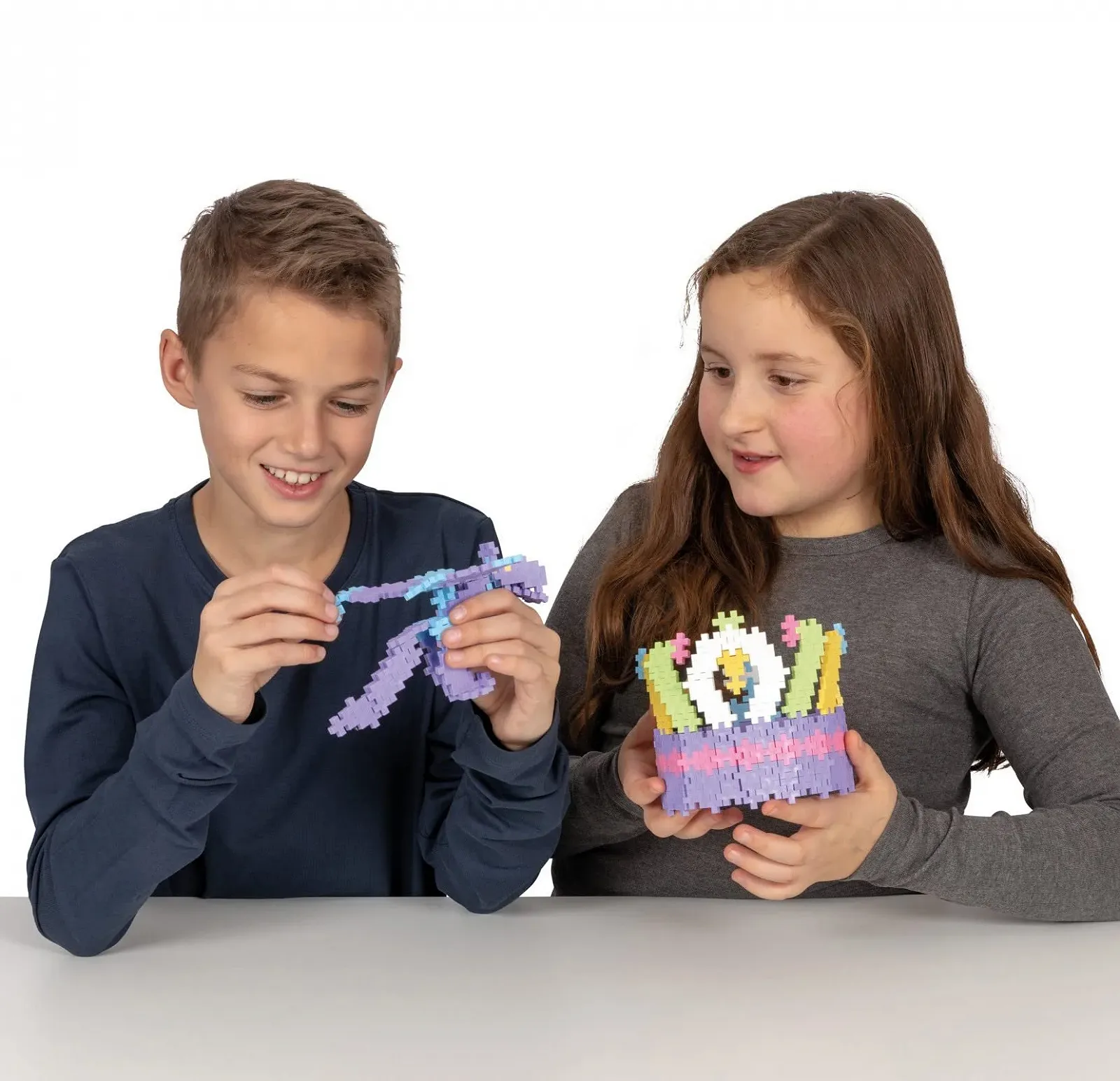 Строительные блоки Mini Creative Plus-Plus 4187, пастельные, 240 штук, фото №9 Строительные блоки Mini Creative Plus-Plus 4187, пастельные, 240 штук, фото №9