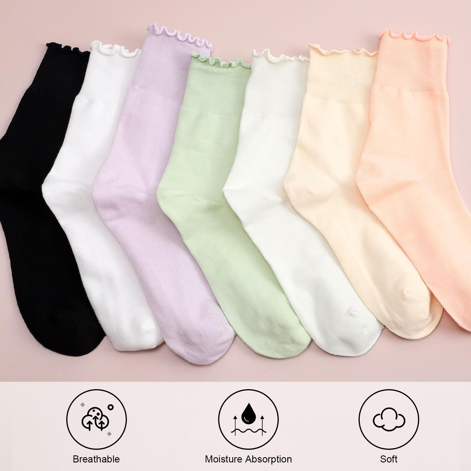 Носки с рюшами (3 пары), фото №2