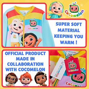 Детский комбинезон CoComelon, флисовая пижама, молния, унисекс synthetic.ua - Фото 1