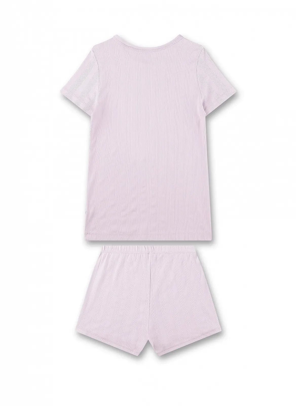 Комплект пижамный Sanetta для девочек, шорты, розовый, фото №2 Комплект пижамный Sanetta для девочек, шорты, розовый, фото №2