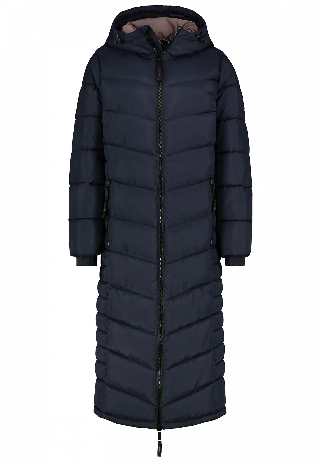 Пальто Sublevel Довге Жіноче Тьмяне З капюшоном, фото №1