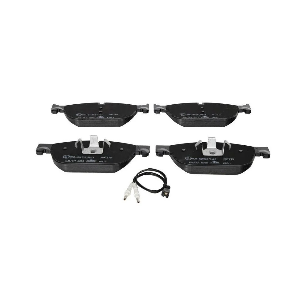 Комплект гальмівних колодок, дискові гальма ATE 13.0460-7279.2 для CITROËN PEUGEOT, фото №1 Комплект гальмівних колодок, дискові гальма ATE 13.0460-7279.2 для CITROËN PEUGEOT, фото №1