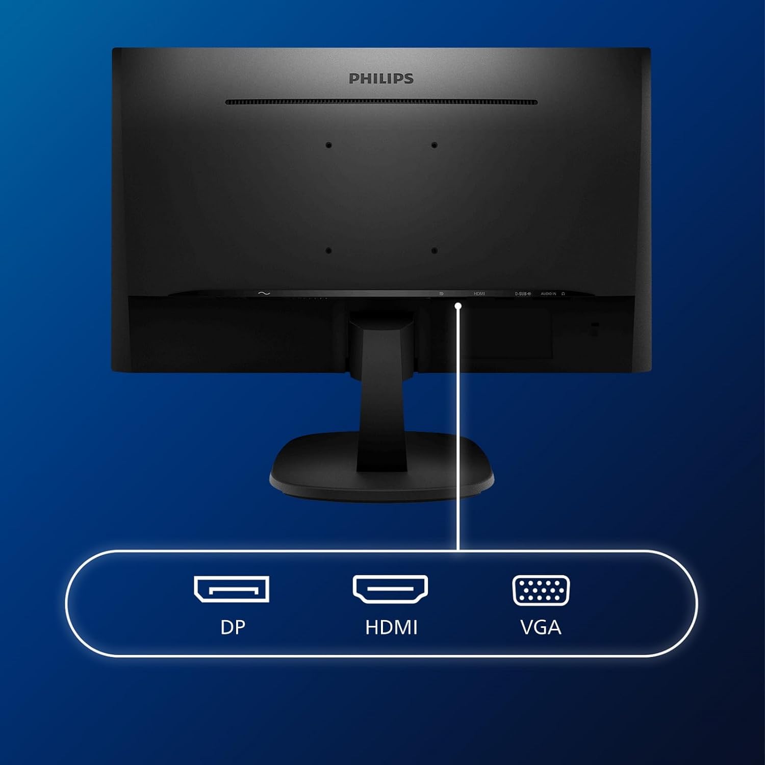 Монітор 27" Philips V Line 273V7QJAB/00 Full HD IPS 75 Гц, фото №6